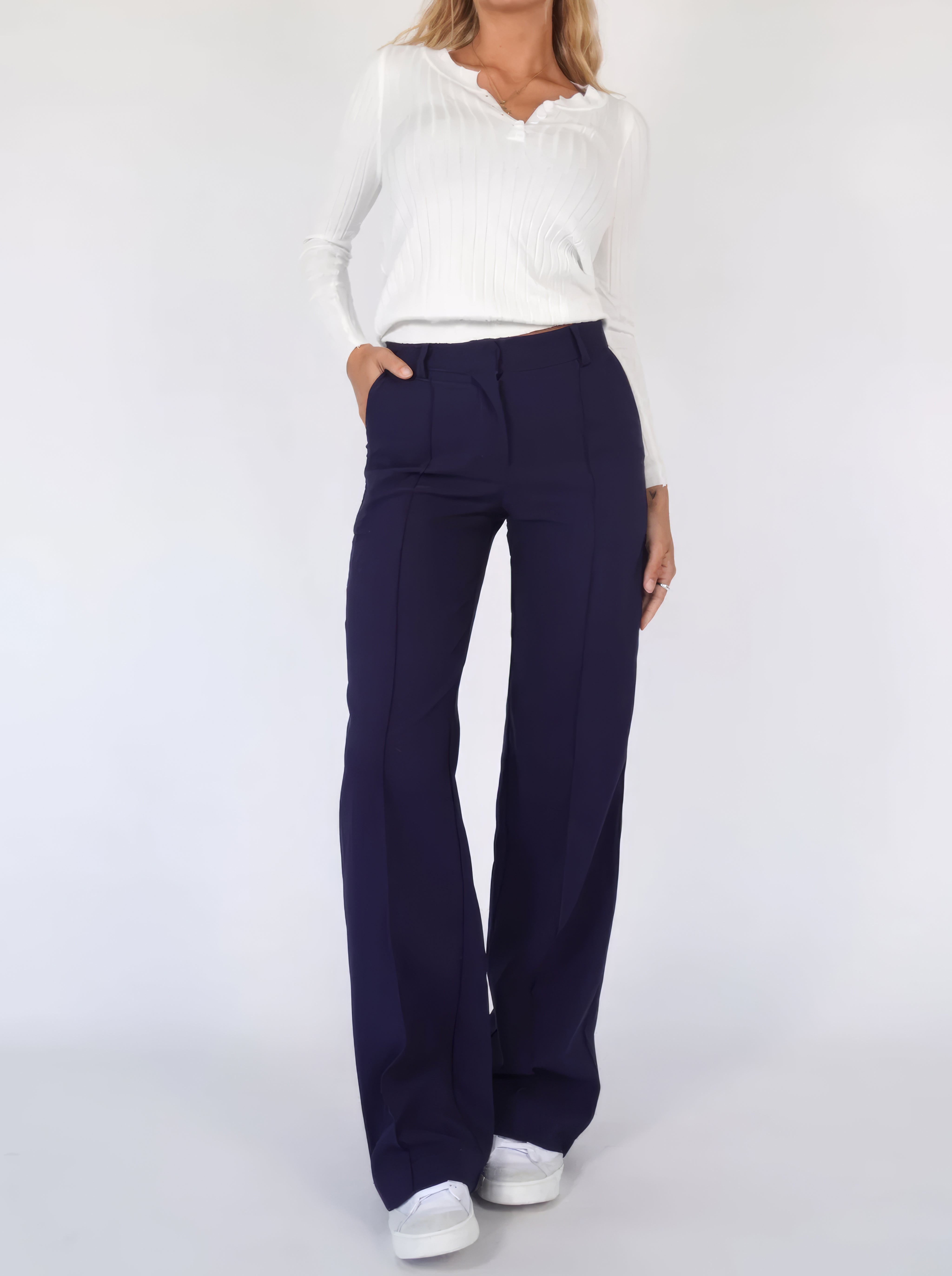 Elena | Wide Leg Trousers