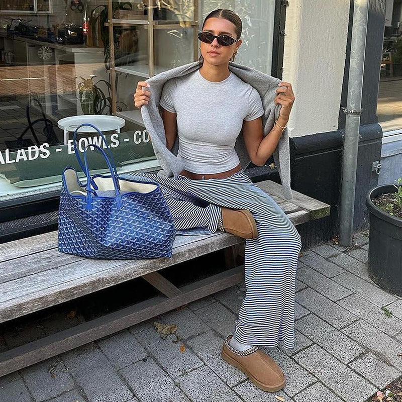 Aurora | Striped Trousers