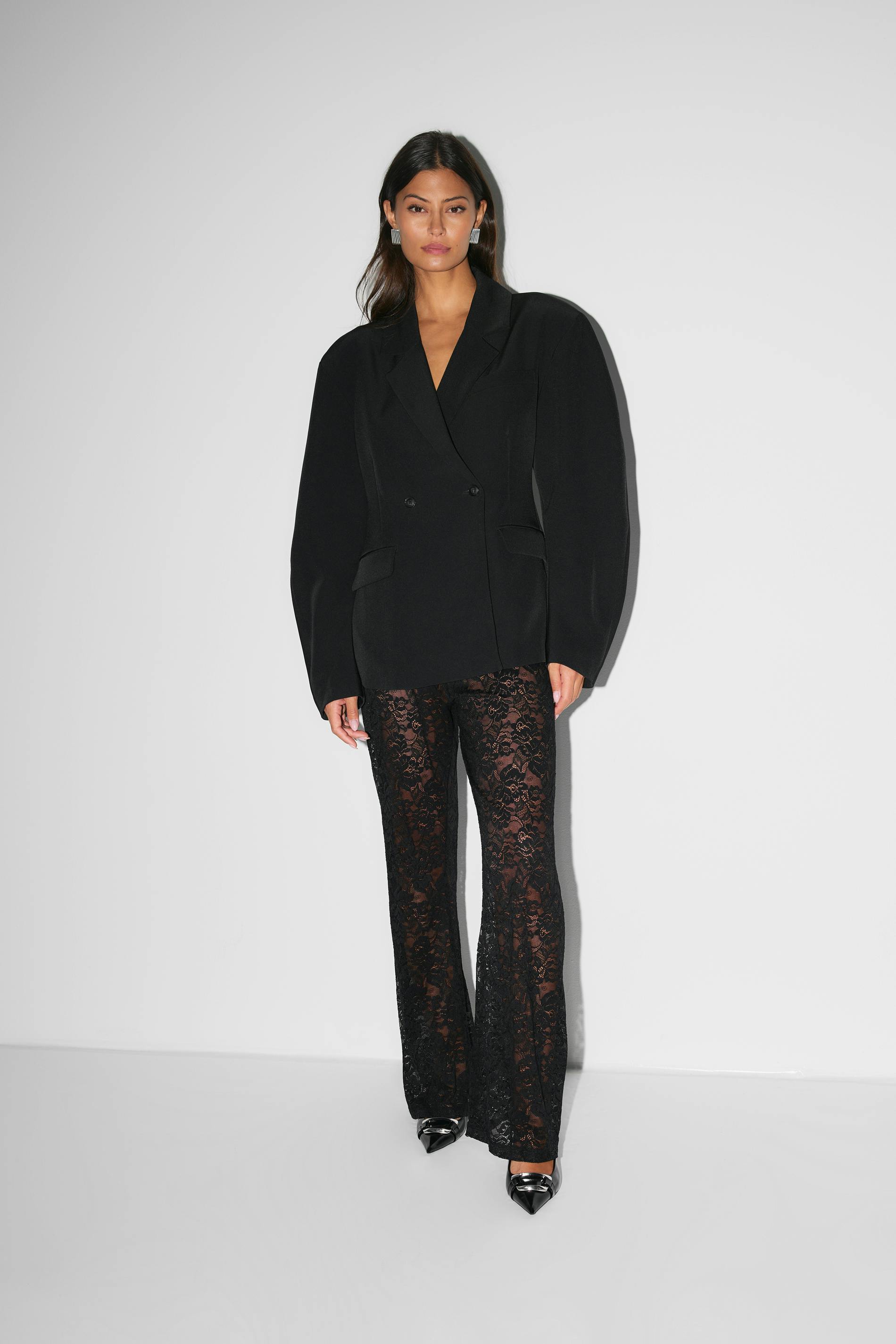 Lace Trousers | Luxe