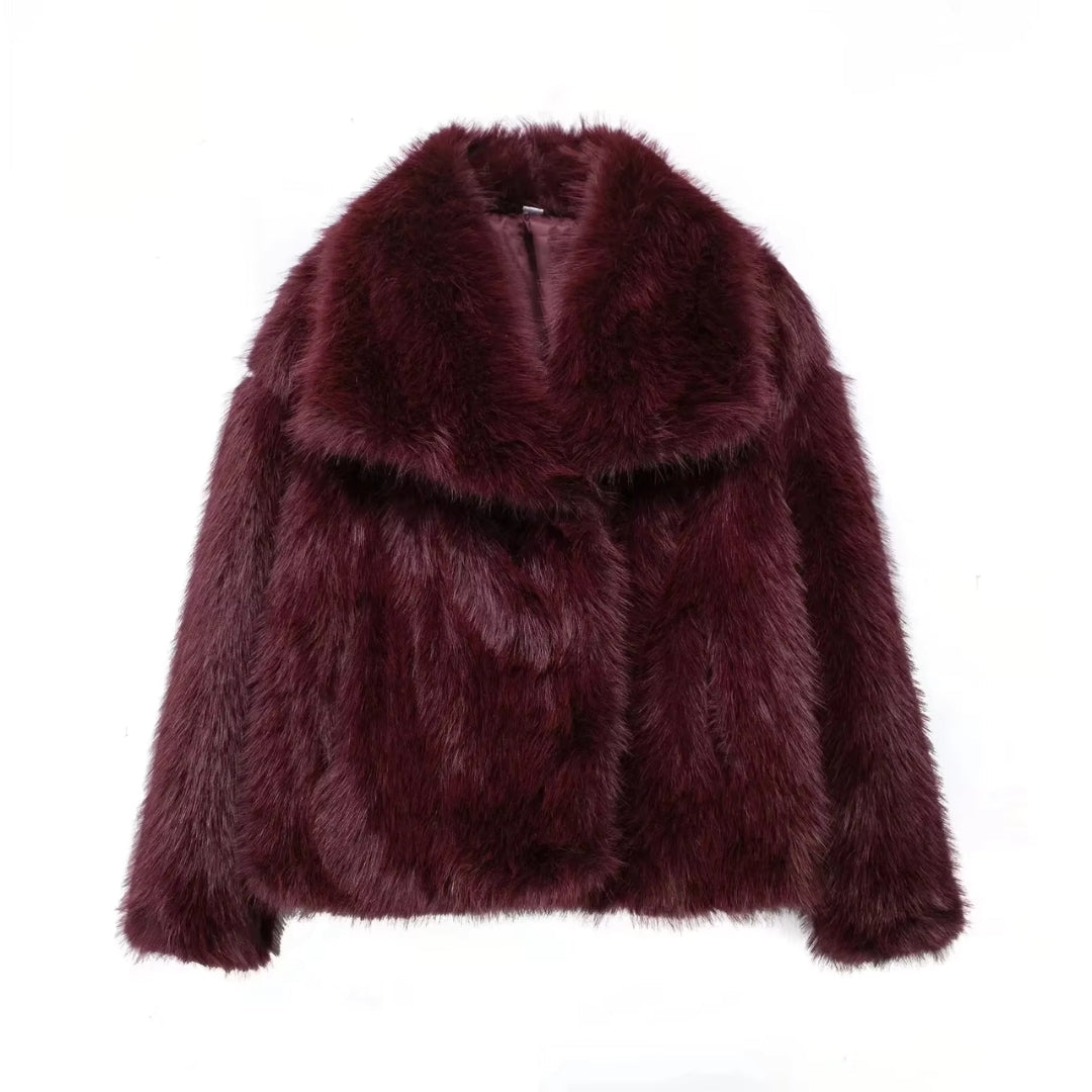 ROXY | FAUX FUR COAT