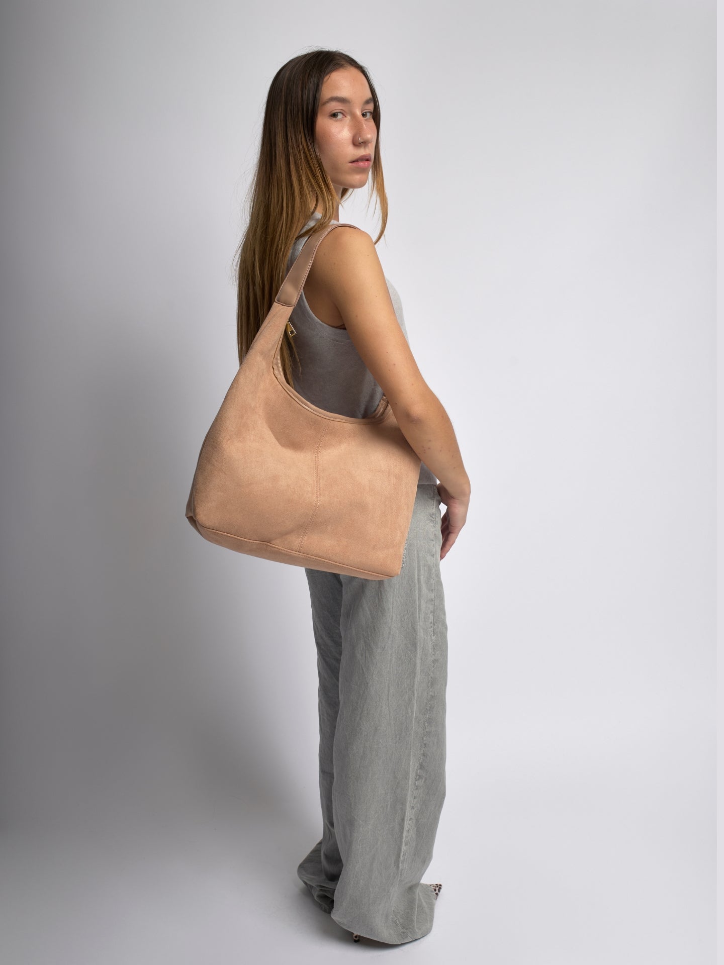 Jady | Suede Shoulder Bag
