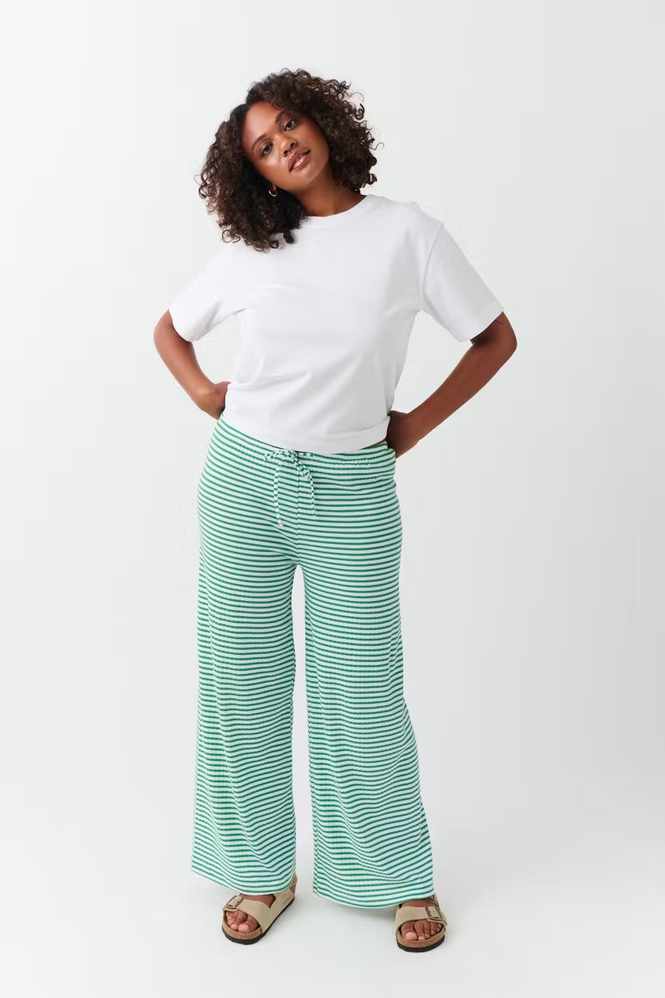 Aurora | Striped Trousers