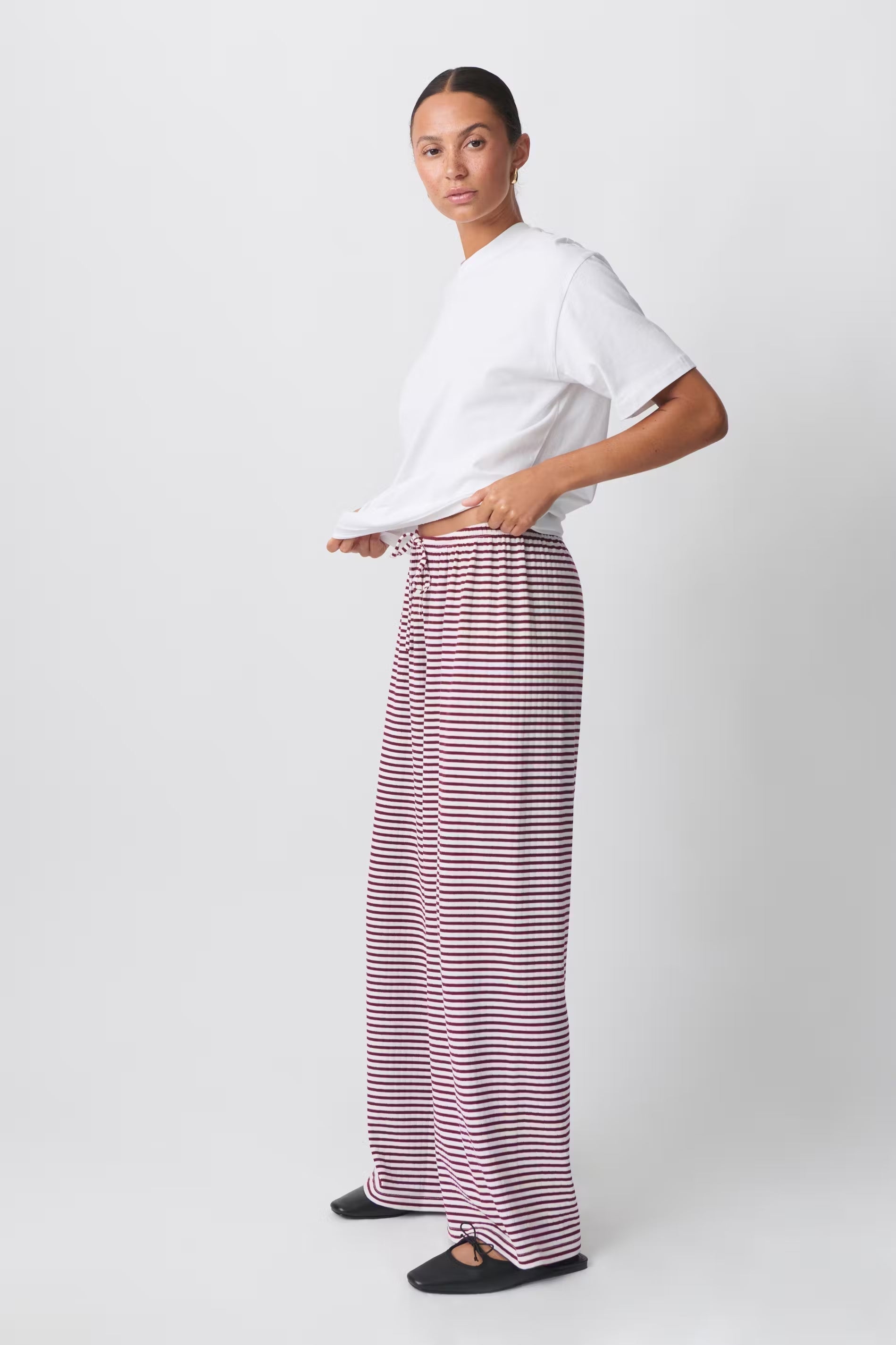 Aurora | Striped Trousers