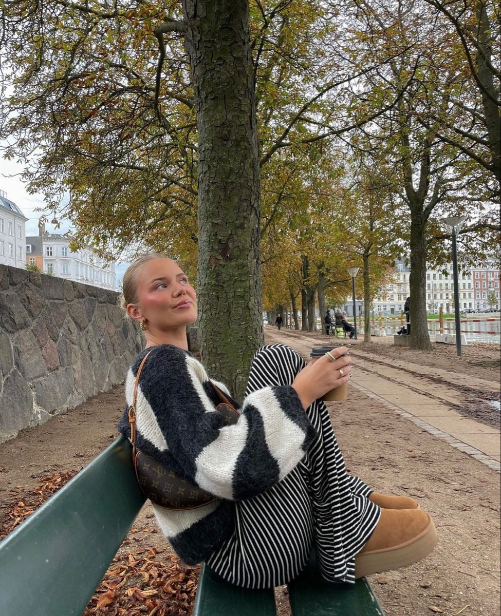 Aurora | Striped Trousers