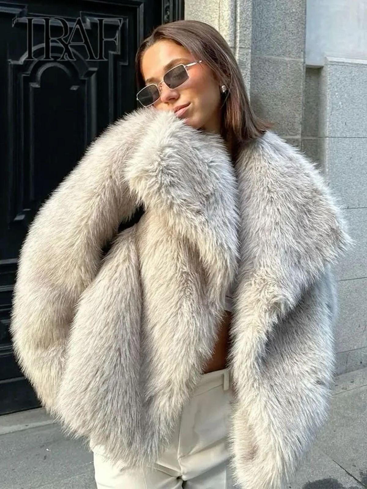 ROXY | FAUX FUR COAT