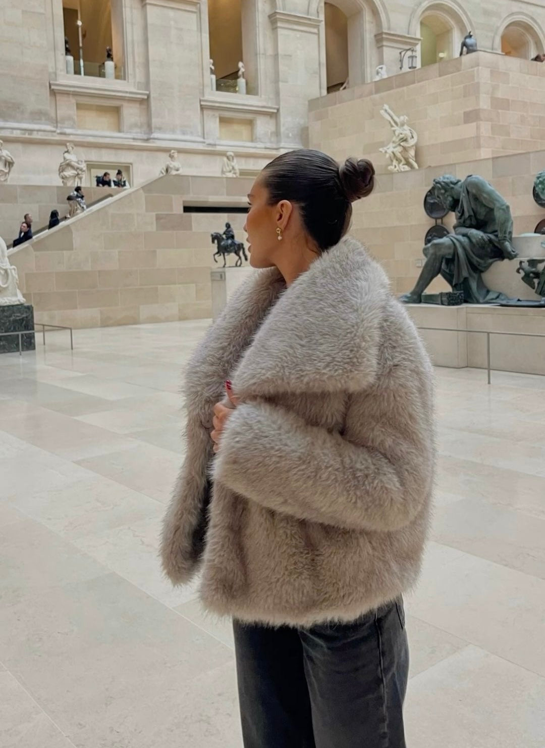 ROXY | FAUX FUR COAT
