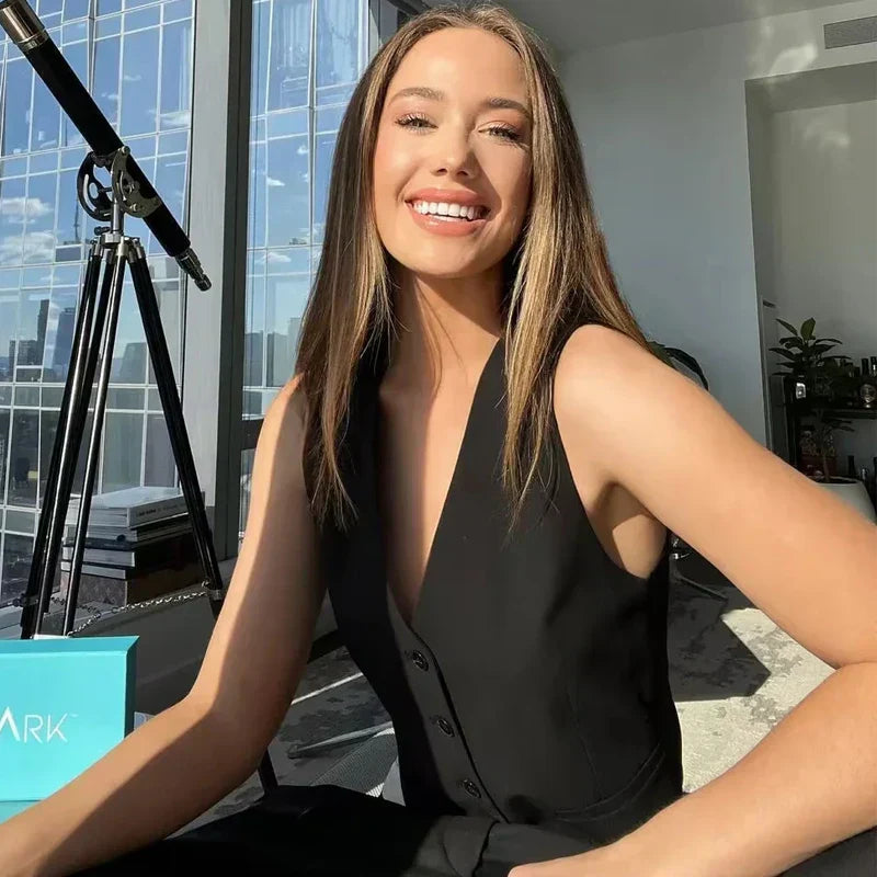 Viola | Short Gilet Top