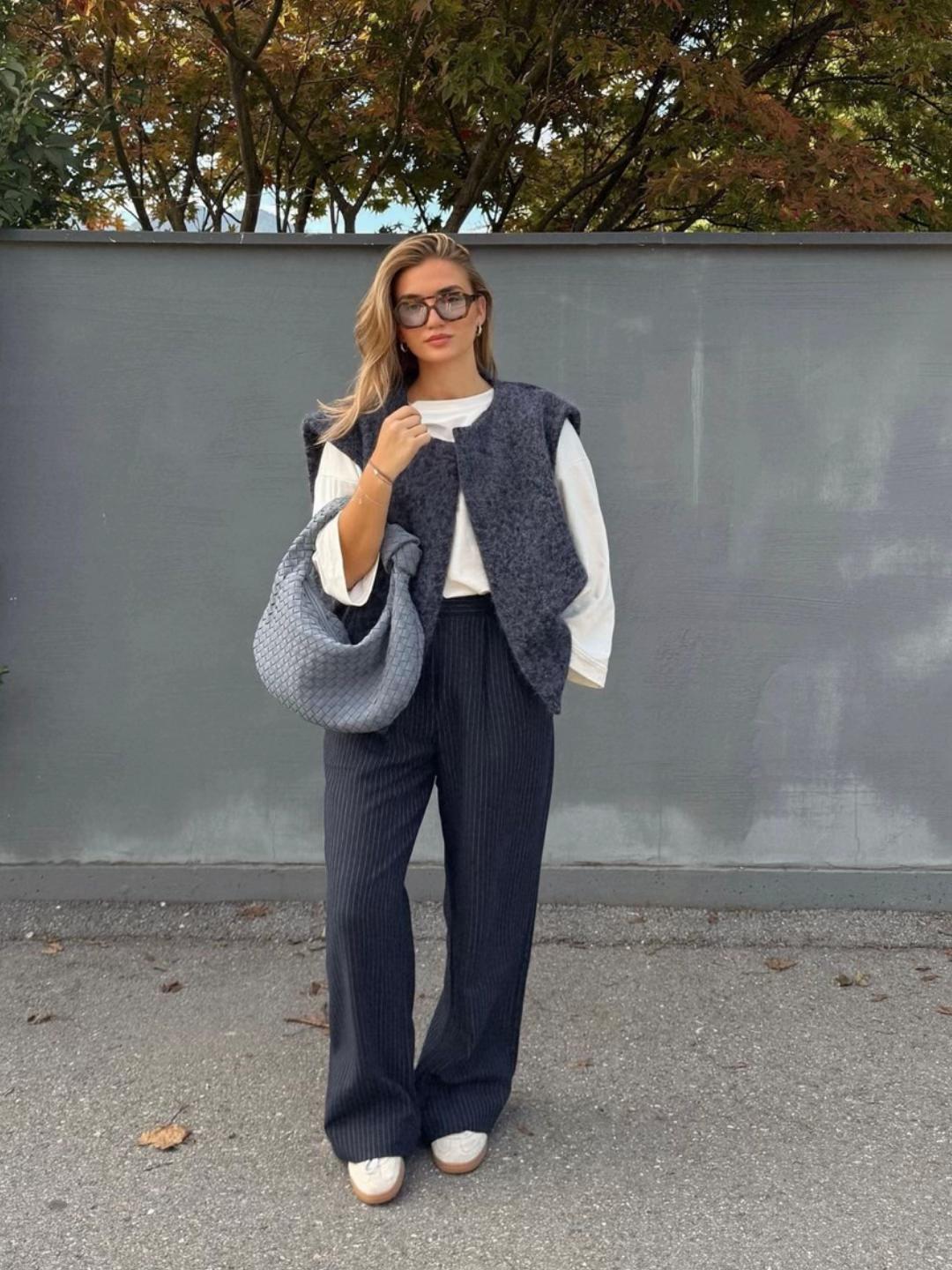 Ava | Gilet in Luxurious Mohair