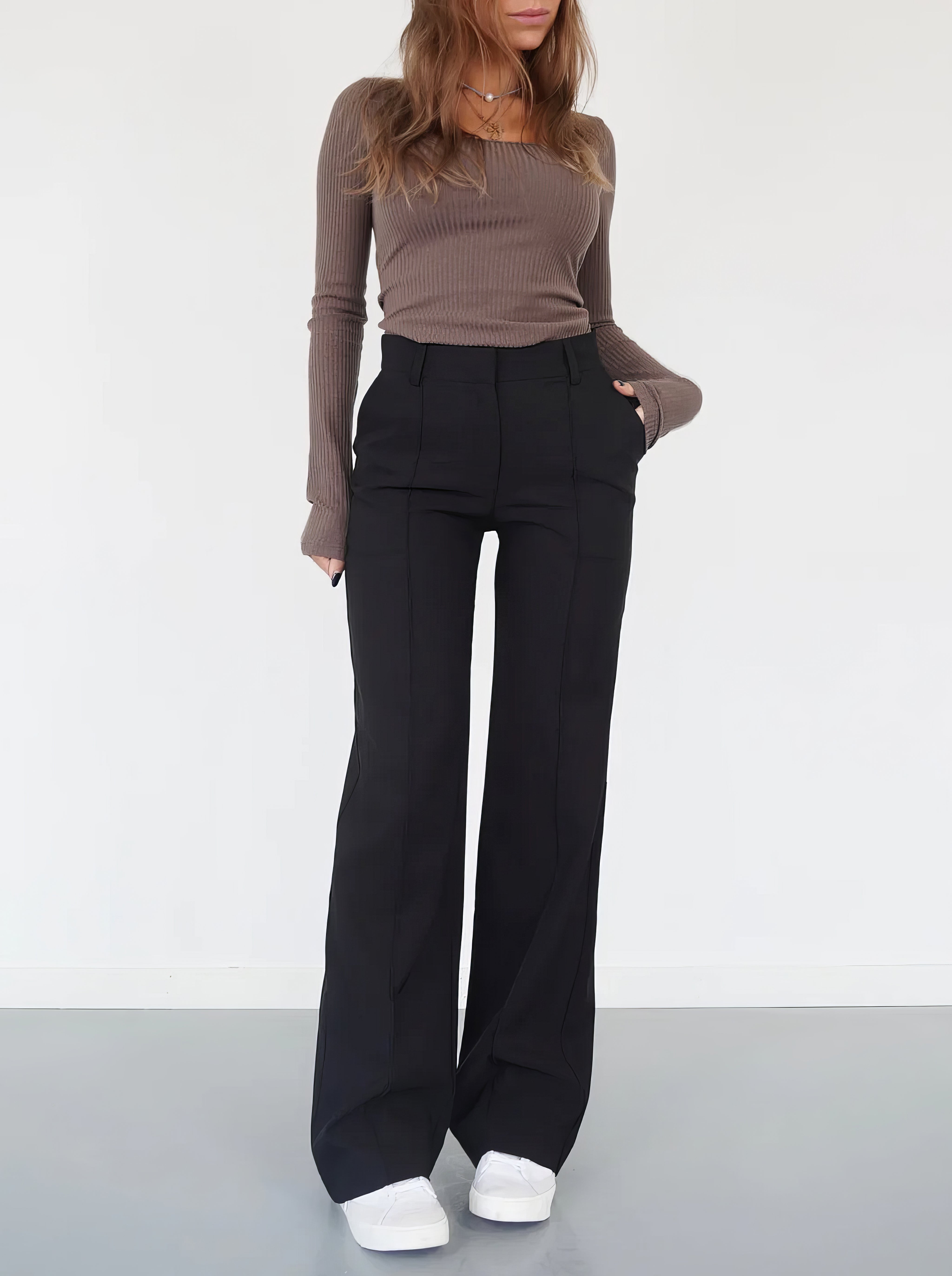 Elena | Wide Leg Trousers