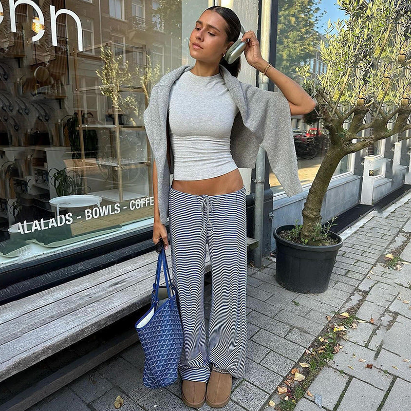 Aurora | Striped Trousers