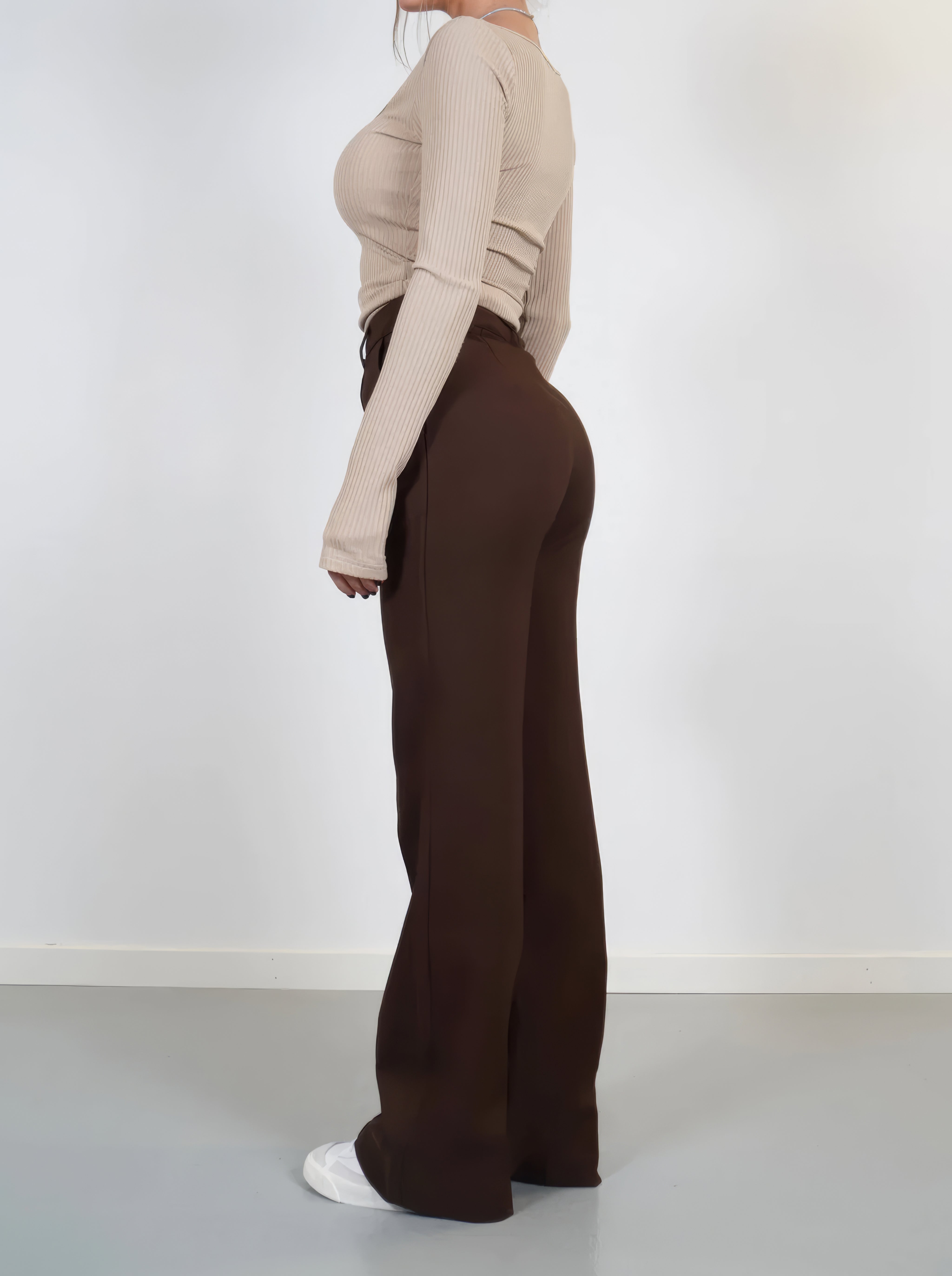 Elena | Wide Leg Trousers