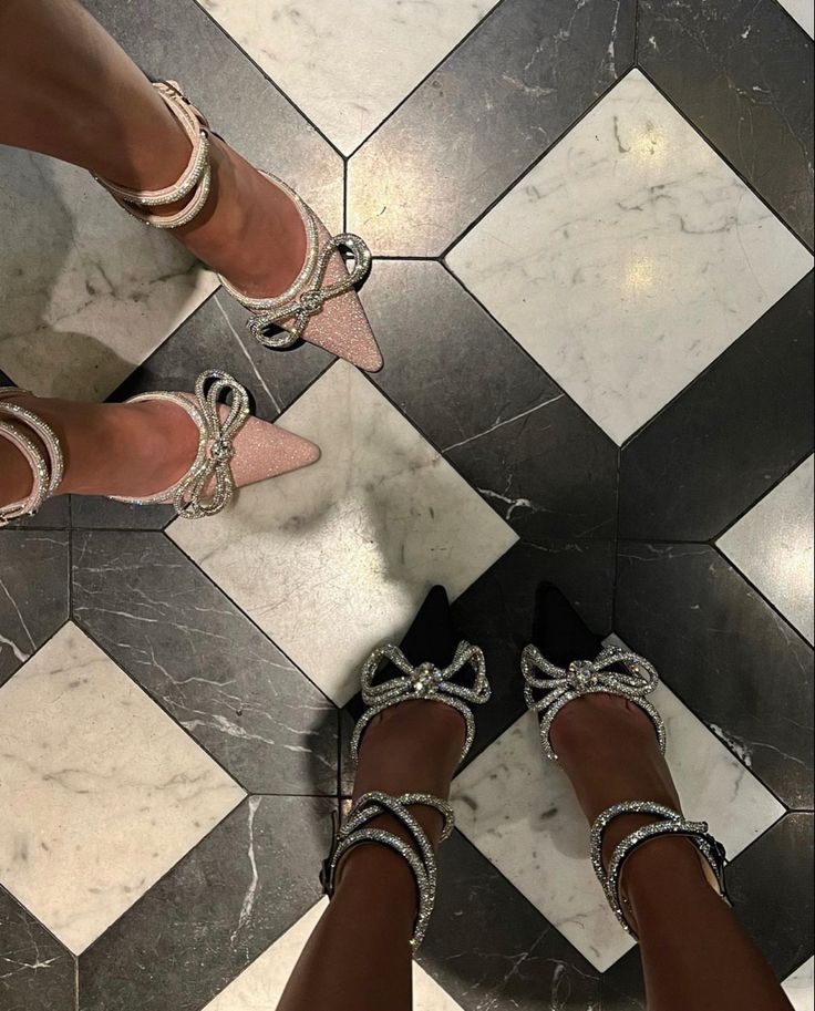 Cyrila | Crystal Bow Heels