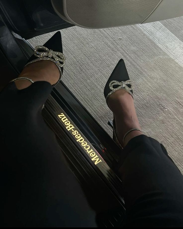 Cyrila | Crystal Bow Heels