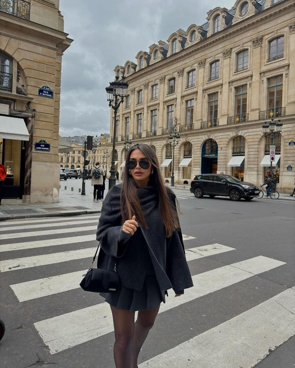 Mace | Elegant Scarf Coat