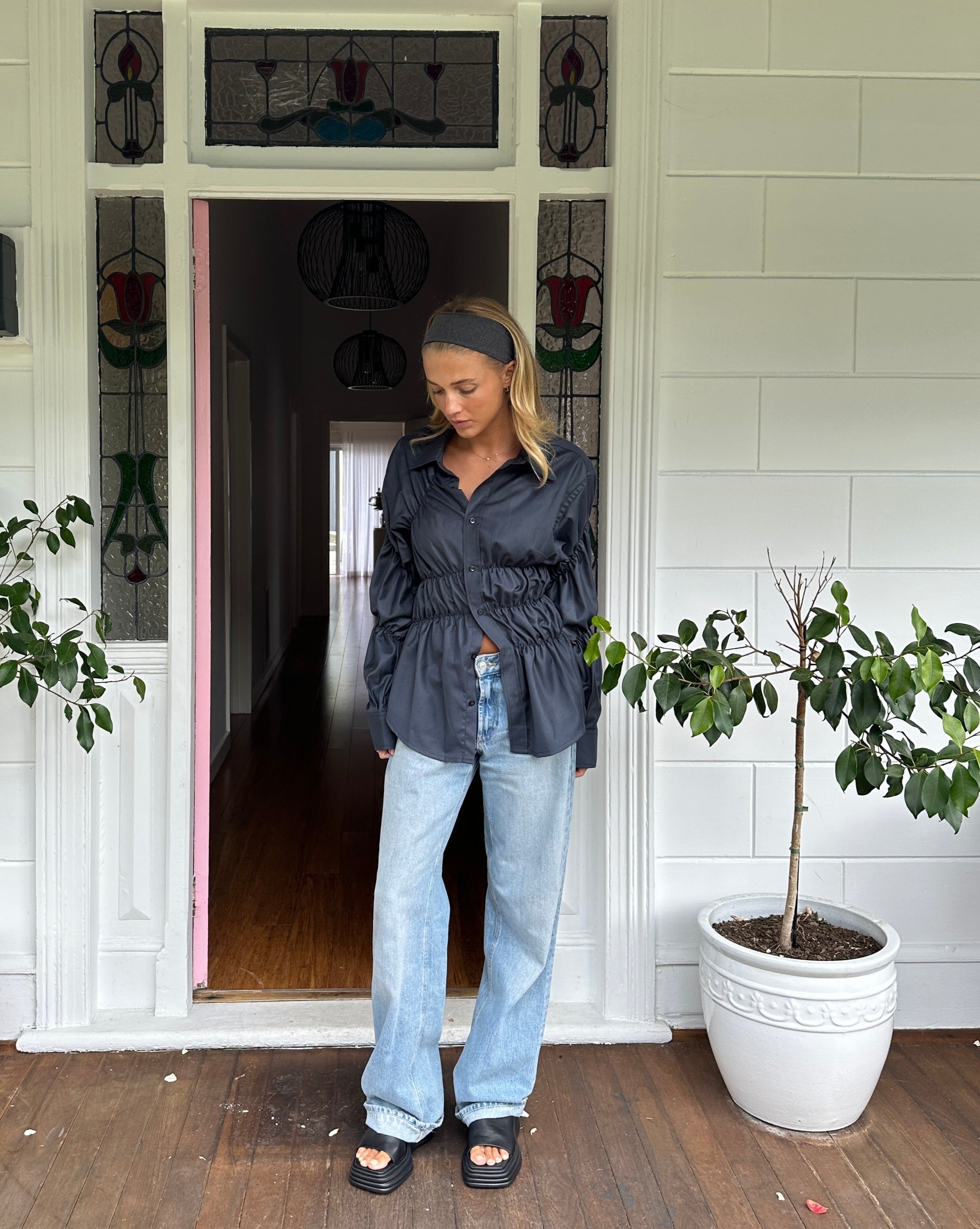 Natalia - Ruffled Blouse