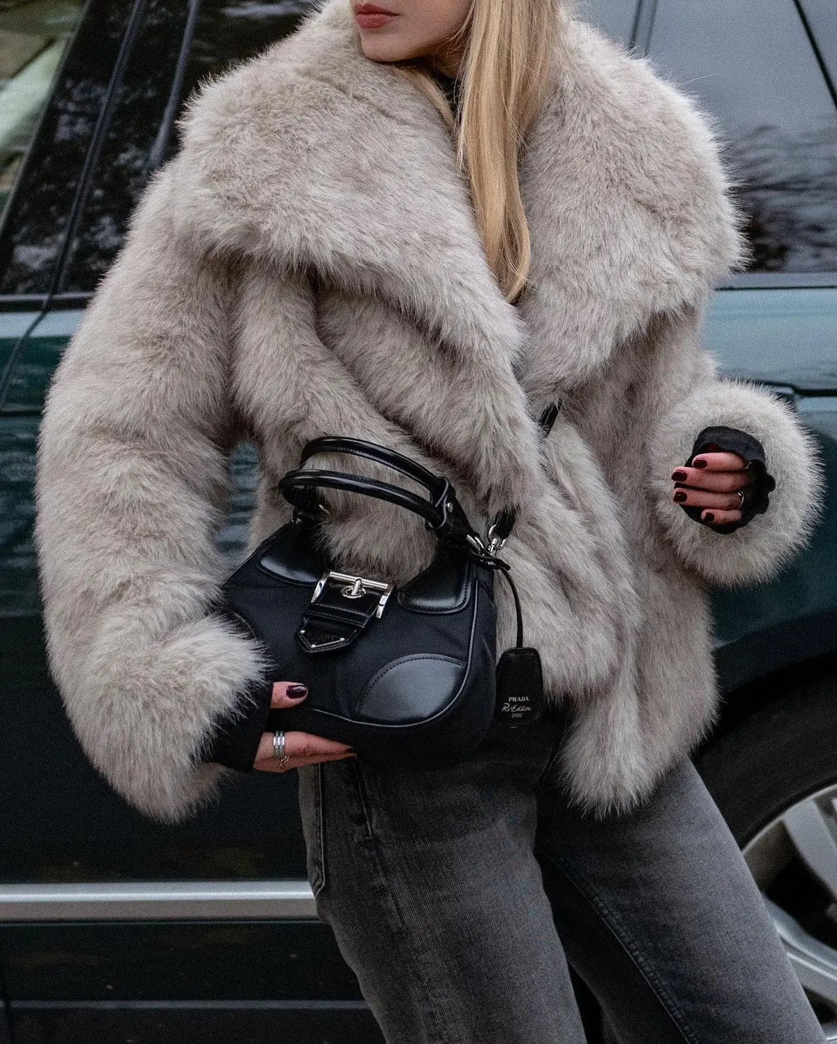 ROXY | FAUX FUR COAT