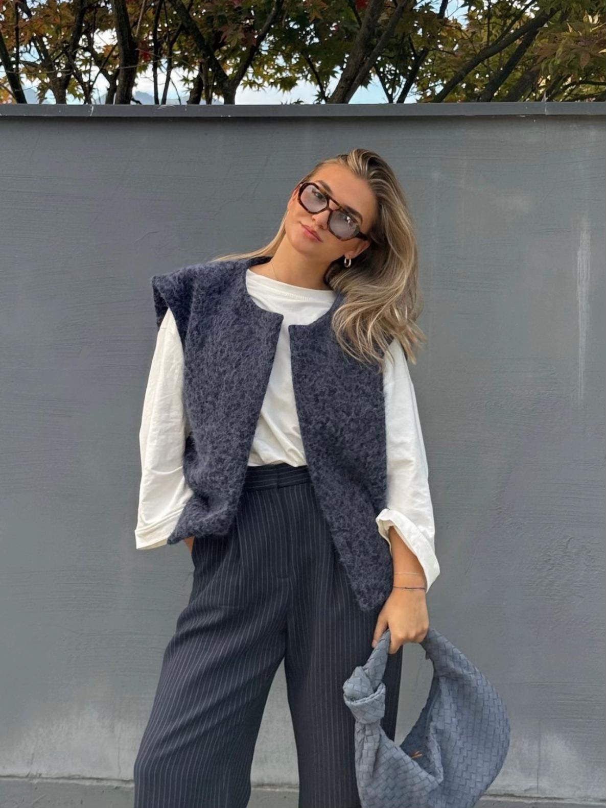 Ava | Gilet in Luxurious Mohair