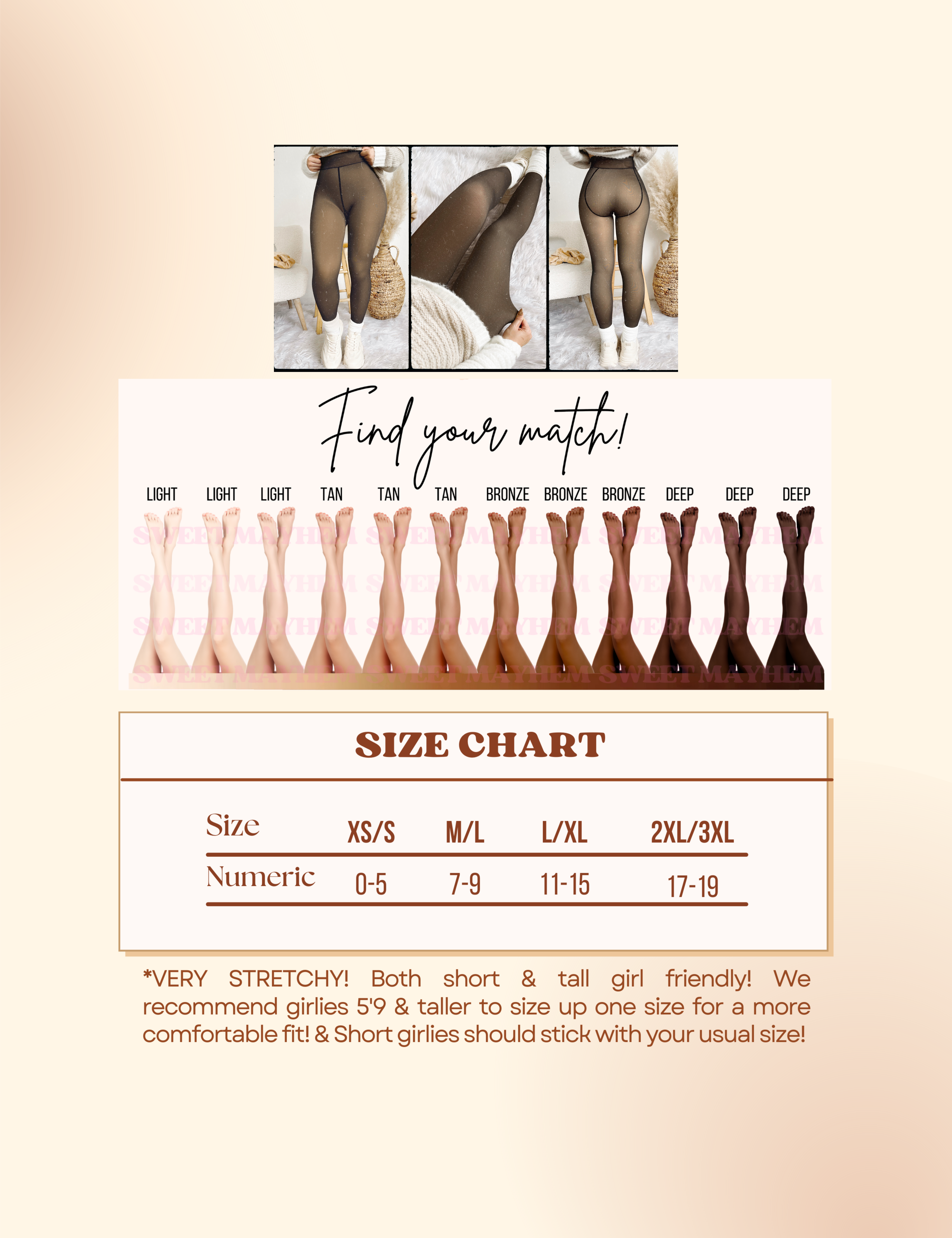 Daria | Fleece Lined Leggings