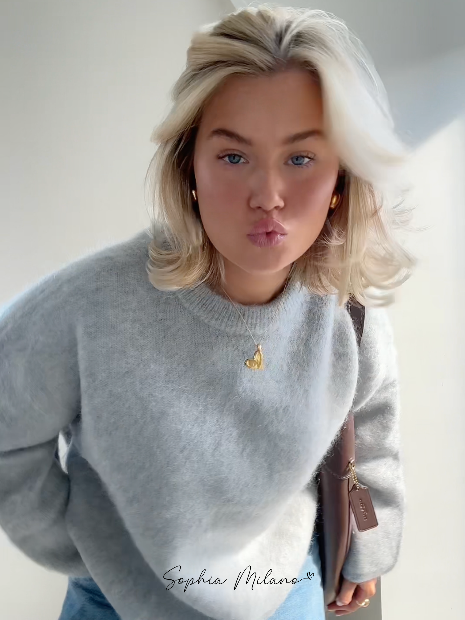 Sofia | Mohair Crewneck Jumper