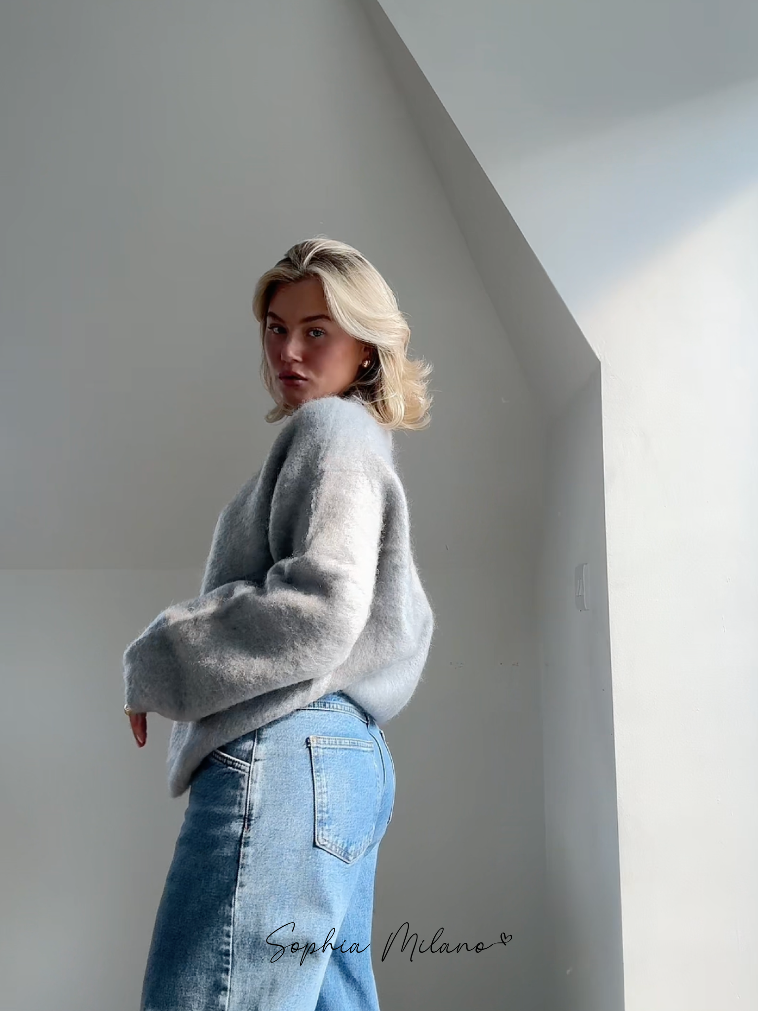 Sofia | Mohair Crewneck Jumper