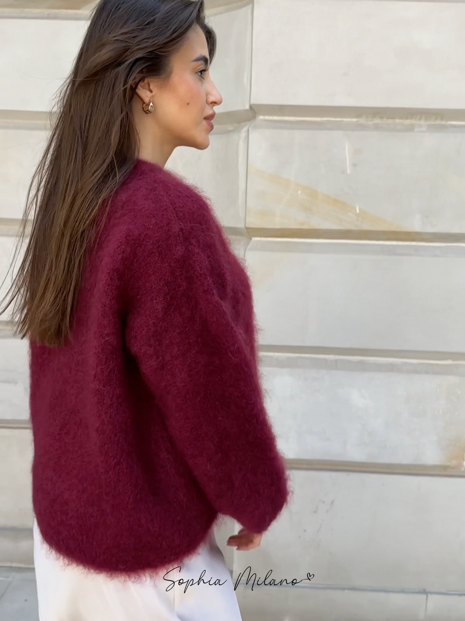 Sofia | Mohair Crewneck Jumper